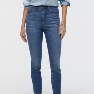 🆕 J CREW Womens Sz 26 10" High-Rise Skinny Jeans